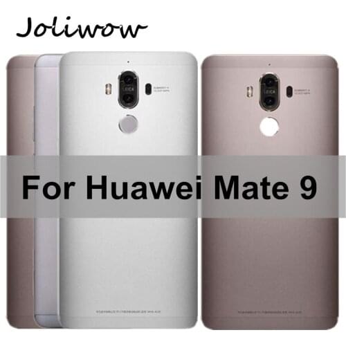 Mate 9 Battery Back Cover Housing Door Rear Case with Side Buttons + Camera Lens For Huawei Mate 9 mate9 Back Housing MHA-AL00