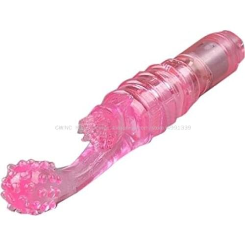 Female G-Spot Clitoris Masturbation Silicone Vibrating Rods