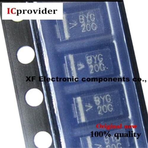 100pcs/lot BYG20G-E3/TR BYG20G-E3 BYG20G DO-214AC IC best quality