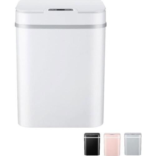 12L Automatic Touchless Intelligent induction Motion Sensor Kitchen Trash Can Wide Opening Sensor Eco-friendly Waste Garbage