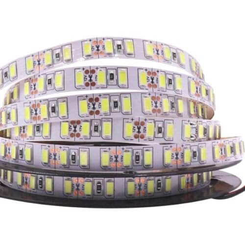 120leds/m 5M led strip SMD 5730 Flexible led tape light SMD 5630 Not waterproof white /warm white DC12V
