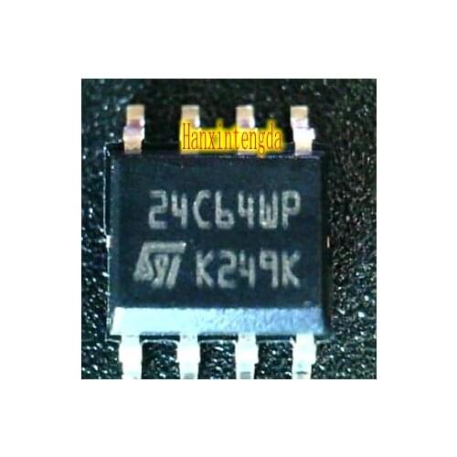 2pcs/lot ST24C64WP 24C64WP SOP8 [SMD]
