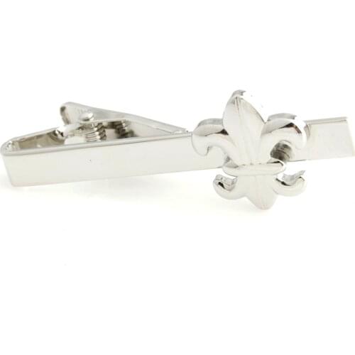 YHT-56 Novelty Puzzle,Scale, Fleur De Lis Tie Clips,Tie Bars-Factory Direct Selling