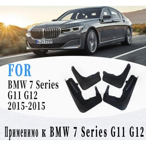 For BMW 7 Series G11 G12 2015-2020 Mudflaps Splash Guards Front rear Mud Flap Mudguards Fender Modified special Car accessories