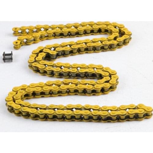 Motorcycle Drive Chain 420 140 for Honda Yamaha Suzuki Kawasaki Pit Dirt Bike ATV QUA