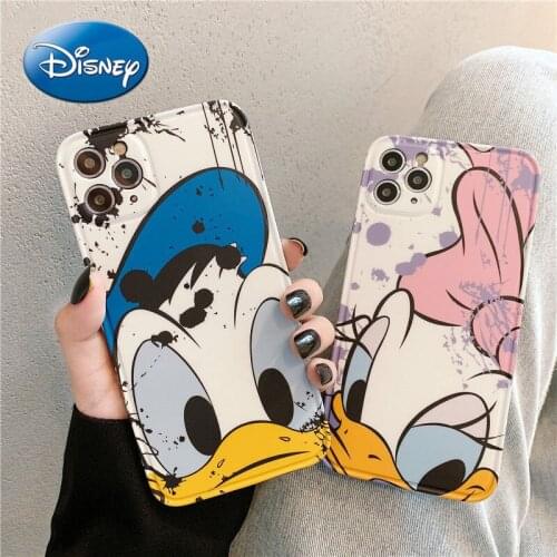 Disney Phone Case for IPhone 6S/7/8P/X/XR/XS/XSMAX/11/12Pro/12mini Donald Duck Daisy Case Cover