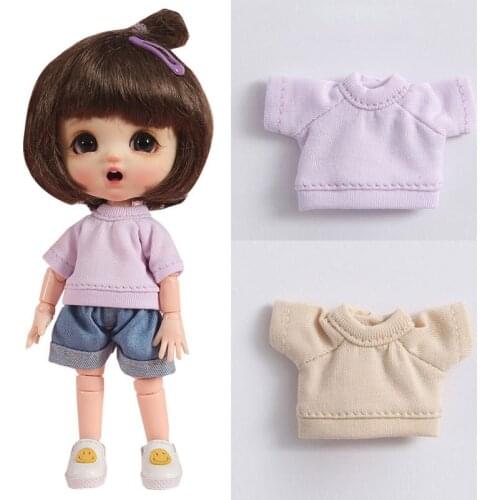 Ob11 baby clothes Molly little red riding hood baby short sleeves BJD GSC clay PICCODO doll clothes coat doll accessories toys