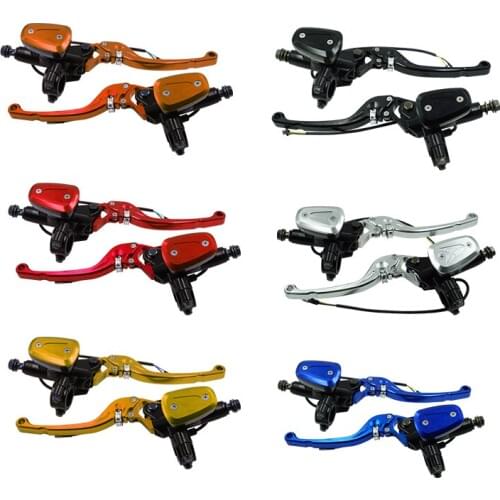 7/8" CNC Motorcycle Hydraulic Brake Master Cylinder with 12.7mm piston Brake Clutch Pump Lever For Honda Yamaha Suzuki