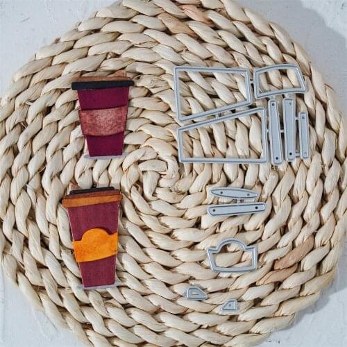 InLoveArts Coffee Cup Metal Cutting Dies Stencil For DIY Scrapbooking Embossing Album Paper Cards Decorative Crafts Dies Cut