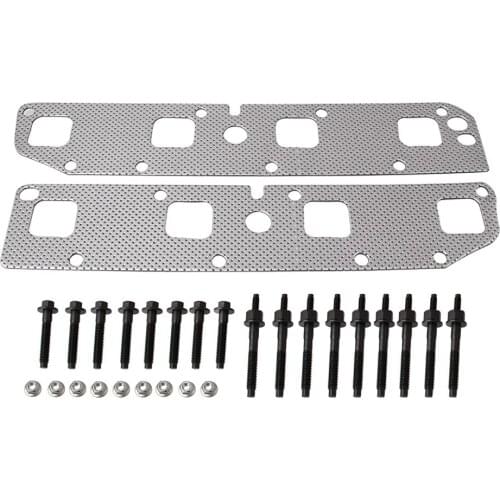 Exhaust Manifold Gasket Bolt Stud Repair Kit For Dodge V8 5.7L 2005-08