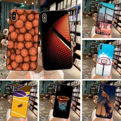 Basketball Court Bling Cute Phone Case for iPhone 11 pro XS MAX 8 7 6 6S Plus X 5S SE 2020 XR case