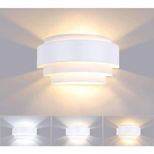 Nordic Style Indoor Lighting E27 LED Wall Lights Modern Up Down Bedside Lamp Fixture Sconce Indoor Corridor Living Room Bedroom