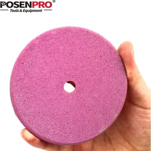 POSENPRO Electric Chainsaw Sharpener Diamond Grinding Wheel 100mm Thick 3.2/4.5mm Cutting and Polishing Edge of Chain Saw Teeth