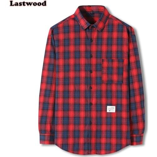 2021 Mens Fashion Spring Plaid Casual Flannel Shirts Men Long Sleeve Soft Comfort Slim Fit Styles plaid shirt oversized men