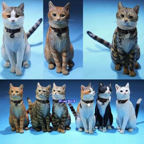 Wong Work Mr.Z 1/6th Felis catus Cat Resin Simulation Action Figure Decoration Model Collection Figurine