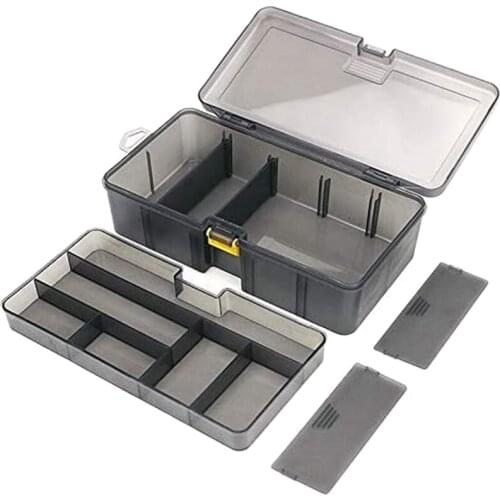 Tackle Box Organizer Fishing Tackle Tray, Tackle Utility Boxes, Fishing Tackle Storage Fishing Lure Boxes, Box Storage
