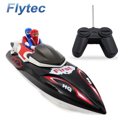 Flytec 2011-15B 40MHZ 4CH 10KM/H High Speed Sailing Electric RC Ship Toy Racing RC Boat for Kids