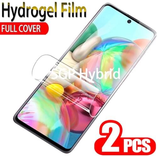 2PCS Hydrogel Film For Samsung Galaxy A71 A51 A41 Screen Protector Display Protective Film For samsung a71 a51 a41 sumsang film
