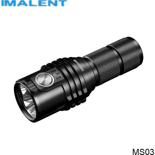 Imalent MS03 Type-C Rechargeable 21700 Battery Flashlight 13000 lumens Powerful Torch Lanterns with Floodlight Spotlight