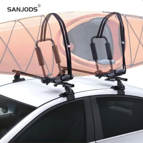 SANJODS Roof Rack Versatile Water Sport Carrier That Can Transport Either Kayaks Or Stand-Up Paddle Boards With One System