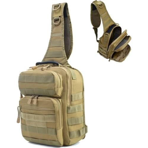 900D Military army Chest Bag Camo Hiking cycling Bag Tactical sling Blosa for Outdoor Mountaineering Riding Shoulder Blosas