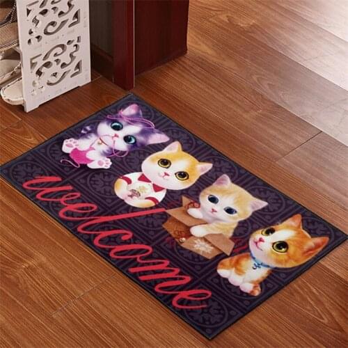 Non Slip Bath Mat Rugs For Bathroom Creative Anti-skid Pad Bathroom Mats Set Tapis Salle De Bain Absorbant Kitchen Mat