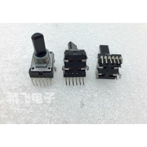 Original new 100% RK12 double potentiometer Z10K*2 rotates 360 degrees shaft length 20MM electrodeless (SWITCH)