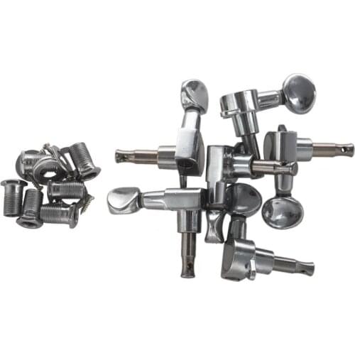 Electric Guitar String Quasi-Stringter Silver 6 Right-Hand Tuner String 6R