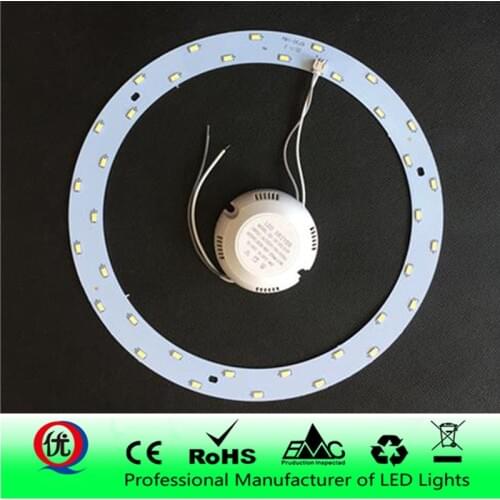 High Bright LED Ceiling Lamp Tube Energy Saving Indoor Lamp Plafon 12W 16W 24W 220V PCB Board Modified Bulb Plate Octopus Lights