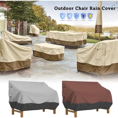 Waterproof Outdoor Garden Furniture Chair Cover Dustproof Sofa Chair BBQ Protector Rain Snow Dustproof Protection Cover