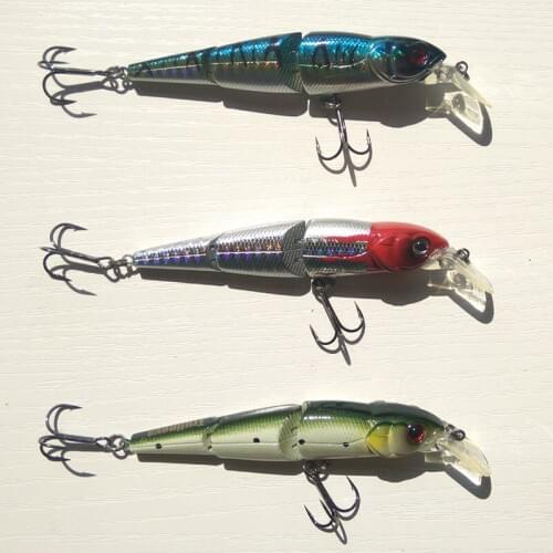 1pc 11cm 13g super good hard lure minnow strong fishing hook