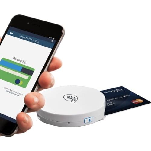 2019 AMR220-C1 Secure Wireless Bluetooth mPOS NFC Dual reader writer support ISO7816 ISOI4443 NFC Cards for Mobile payment