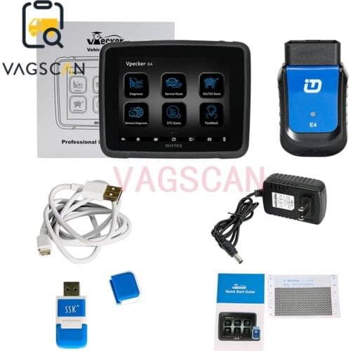 8 inch Vpecker E4 Tablet OBD 2 Automotive Scanner Bluetooth For Android Phone Car Diagnostic Tool