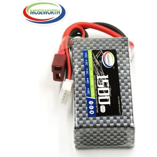 5S RC LiPo Battery 18.5v 1500mAh 25C For Helicopter Car Boat Quadcopter Li-Polymer 5S Batteries Free Shipping