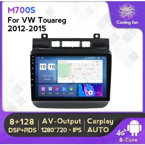 CarPlay Auto Android 10.0 128G ROM 4G LTE WIFI GPS For VW/Volkswagen/Touareg 2011-2017 Naviagtion Multimedia Radio Player NO DVD