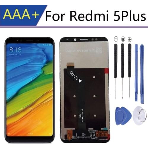 5.99 inch For xiaomi redmi 5 plus screen For redmi 5plus Display Touch Screen lcd Redmi note 5 Global lcd Pantalla
