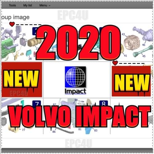For Volvo Trucks 2020 NEW (Volvo Impact )information on repair, spare parts, diagnostics, service bulletins