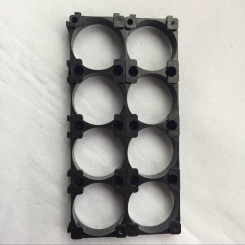 MasterFire 10pcs/lot 2*4 21700 Battery Holder Bracket Cell Safety Anti Vibration Plastic Brackets For 21700 Lithium Batteries