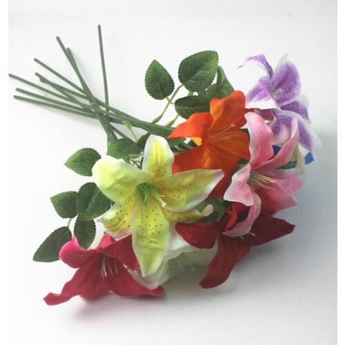 Merylover Artificial Lilies