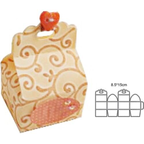 Metal Cutting Dies 2021 Candy Gift box For Scrapbooking DIY Paper/photo Cards New Design Cutting Dies Craft Cuts