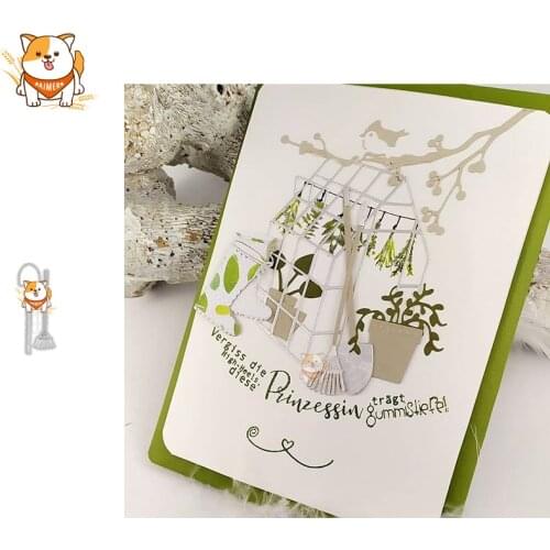 Shovel and Rake Metal Cutting Dies Mold Knife Scrapbooking Stencil DIY Embossing Craft Die Cuts Card Making New Dies For 2020