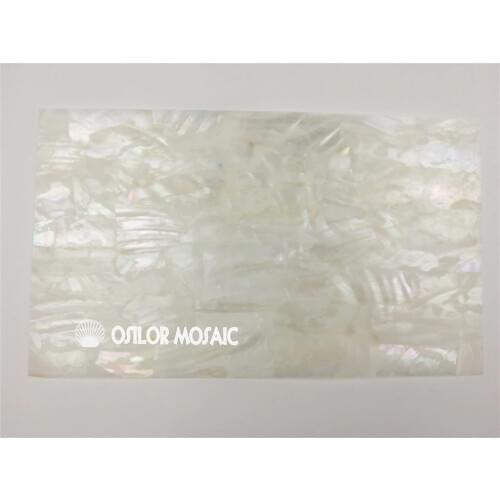 Natural surface white mother of pearl laminate for musical instrument and furniture inlay around 0.5mm thickness 20pcs/lot