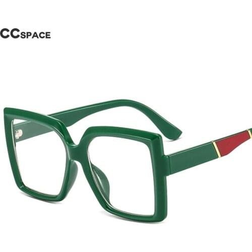53319 Square Oversized Brand Glasses Frame Men Women Optical Fashion Computer Eyeglasses