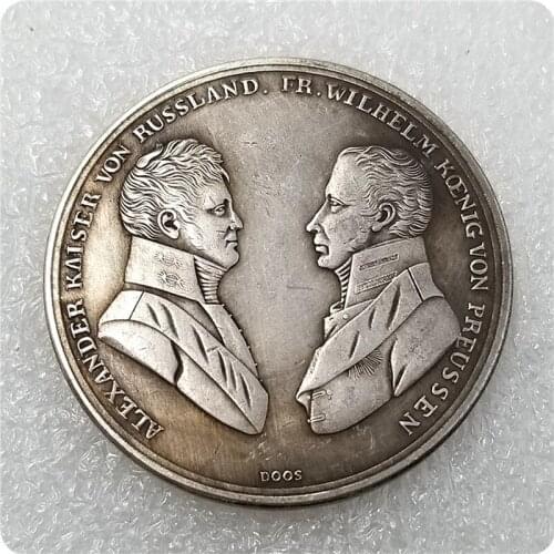 45mm Russia 1813 Commemorative Collectible Coin Gift Lucky Challenge Coin