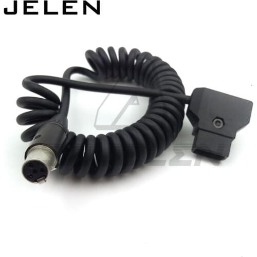 TVlogic 058 Monitor power line, D-Tap plug to mini XLR 4-pin