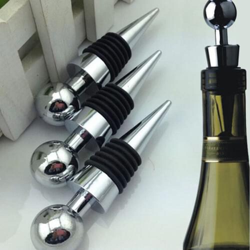 1Pcs exquisite Round Head Six Silk Wine Cork Bottle Stopper Wine Storage Twist Cap Plug Wine Reusable Vacuum Sealed Red Stopper