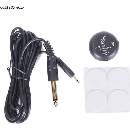 AD-35 Mini Sound Pick-up Piezo Amplifier Transducer Stick Piezo Pickup for Acoustic Guitar ukulele Violin Cello