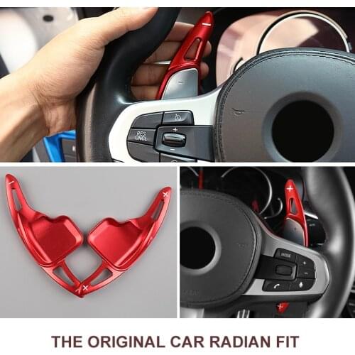 Aluminum Steering Wheel Paddle Shifter Gear Shifter Extension for BMW F30 F31 F32 F10 F20 F22 F15 F16 X1 X3 X4 X5 X6
