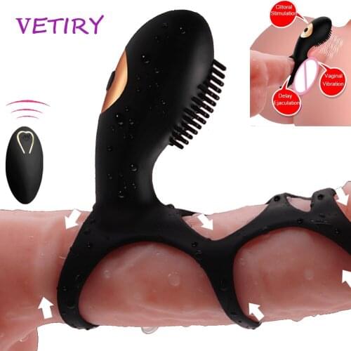 Cock Ring Delay Ejaculation Penis Ring Penis Enlargement Erection Long Lasting Vagina Clitoris Stimulate Orgasm Adult Sex Toy