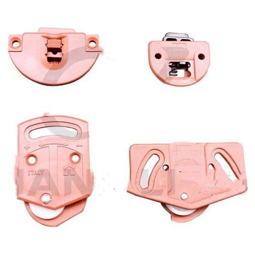 Powerful hardware factory furniture door wheel old wardrobe sliding wheel sliding wheel sliding wheel white wheel red top bead